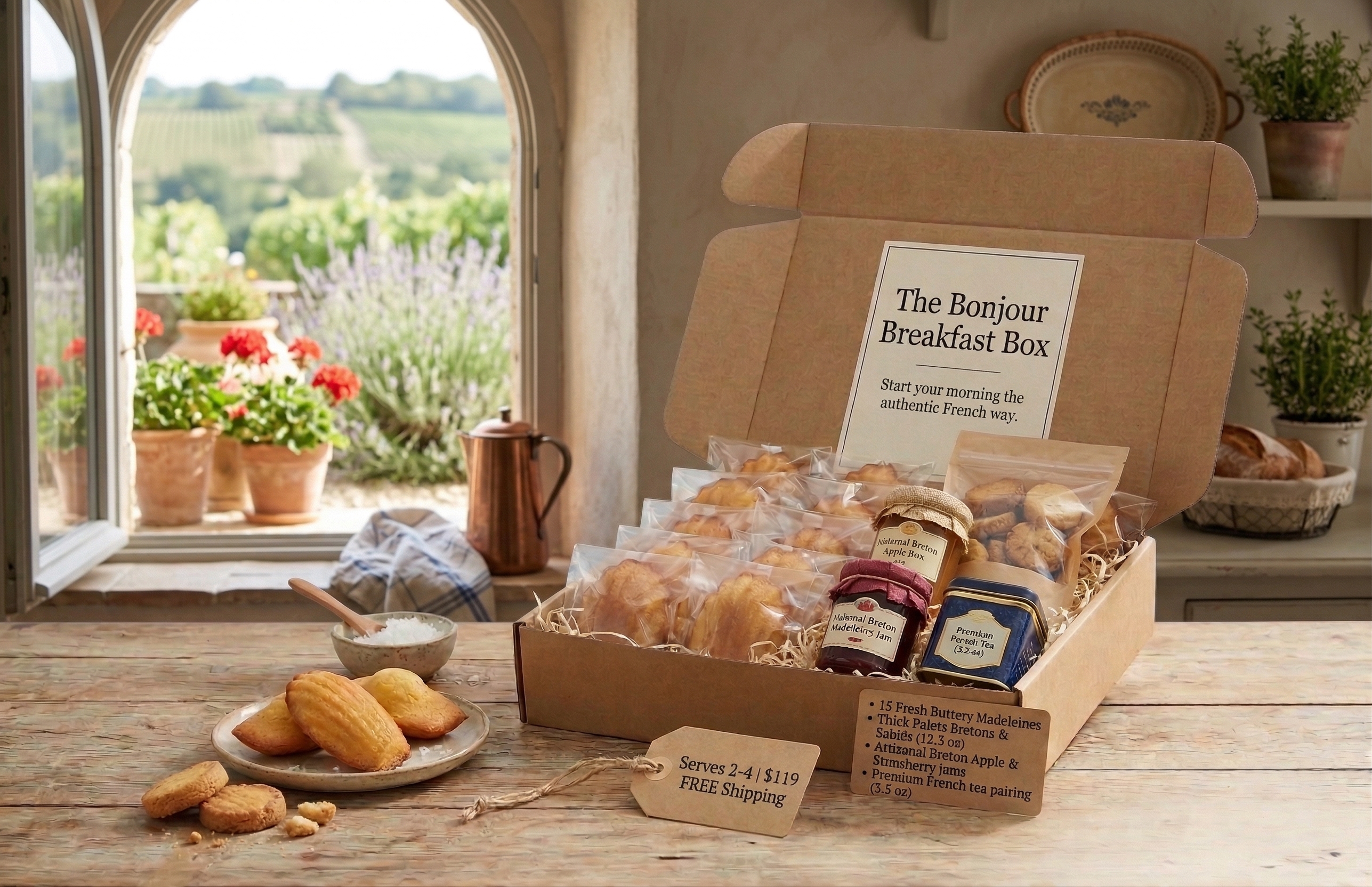The Bonjour Breakfast Box